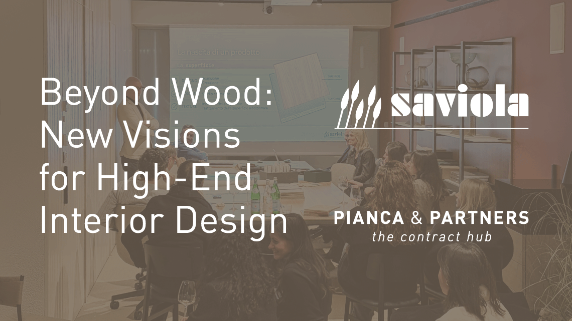 Beyond Wood: New Visions for High-End Interior Design